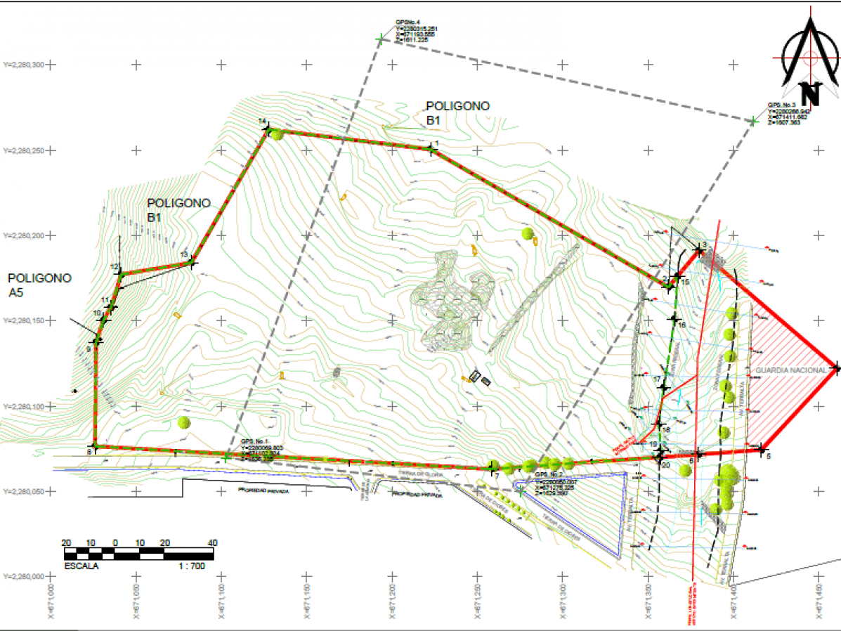 2 Plano Topografico a Detalle